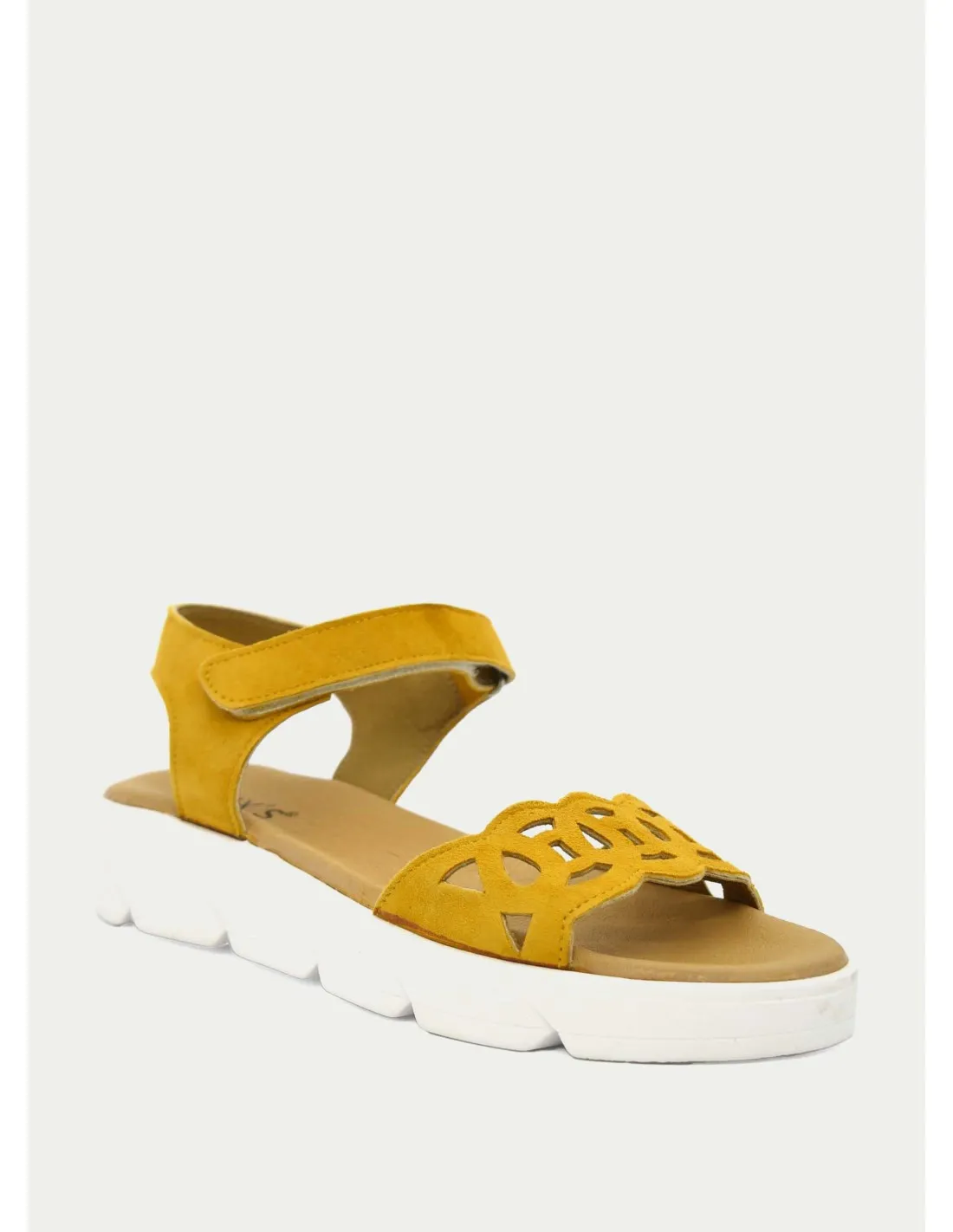 SANDALIAS GUXS 1239 MOSTAZA 