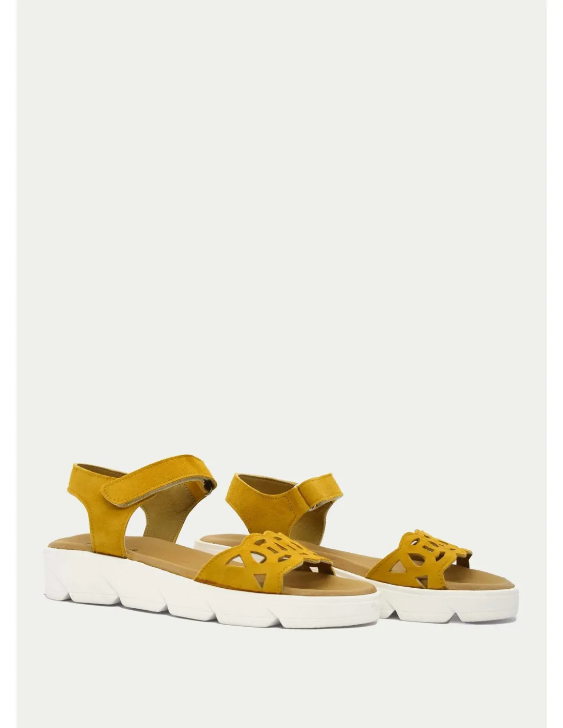 SANDALIAS GUXS 1239 MOSTAZA 