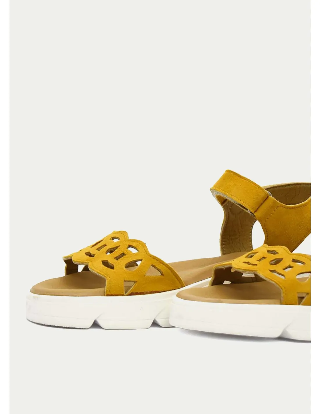 SANDALIAS GUXS 1239 MOSTAZA 