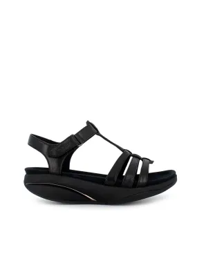 Sandalias MBT en piel para mujer suela curva MBT