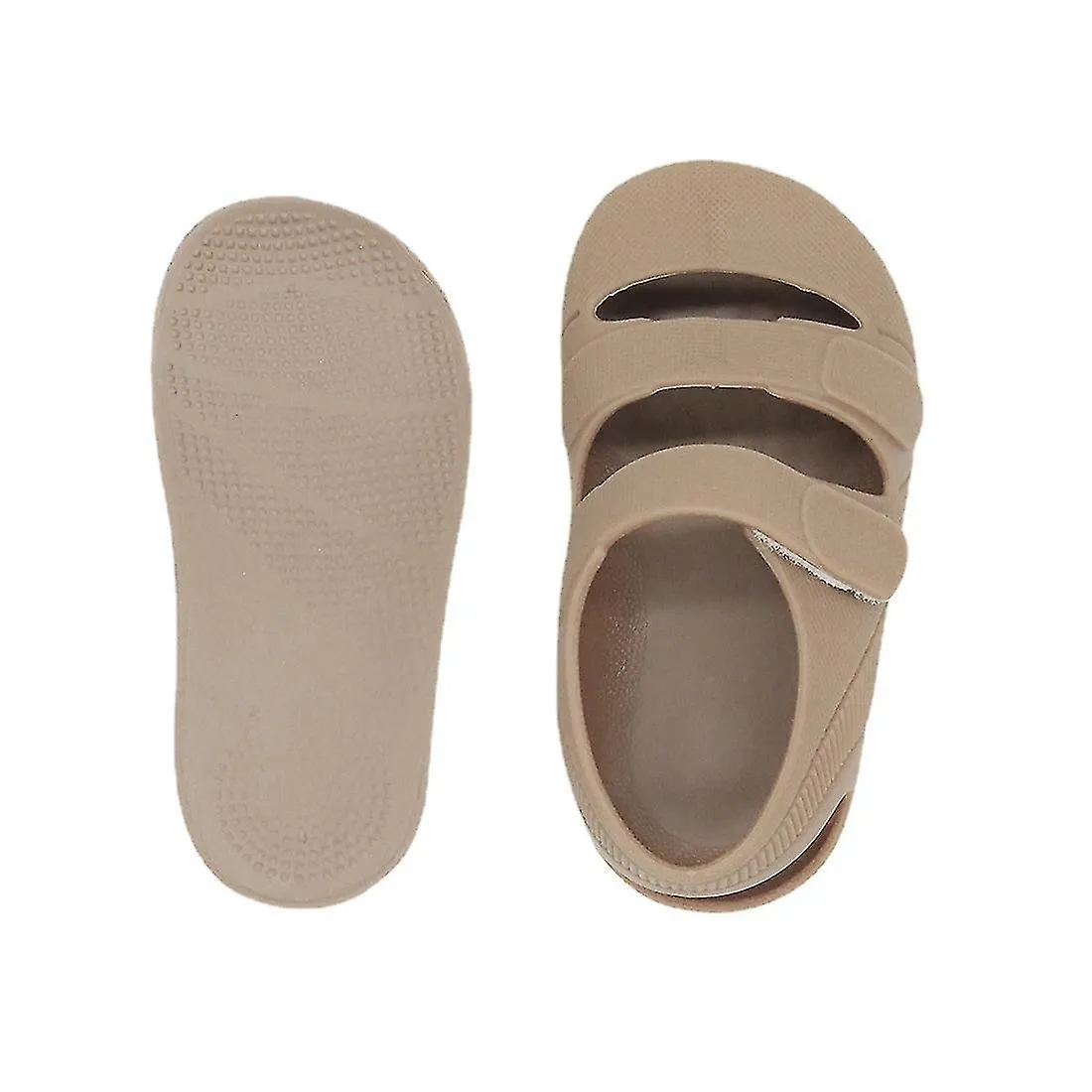 Sandalias Niños Y Niñas Bebé Suave Suela Baotou Velcro Sandalias Pisando Zapatos de Playa Agua