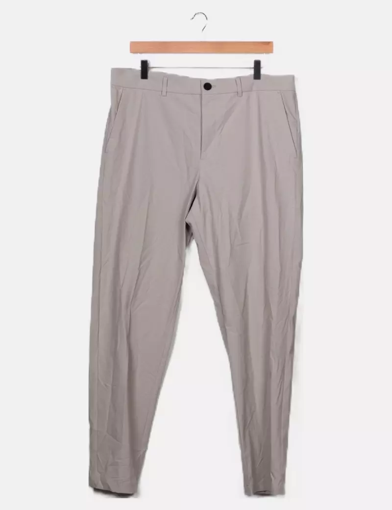 Selected Pantalón traje gris