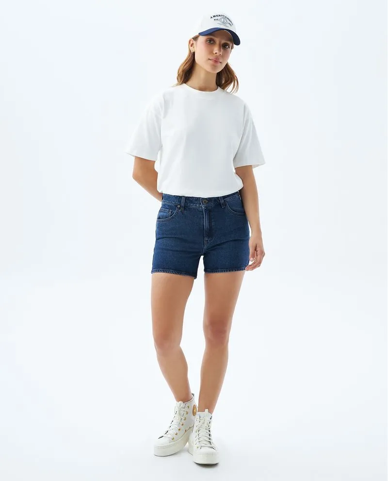 Short en denim para mujer