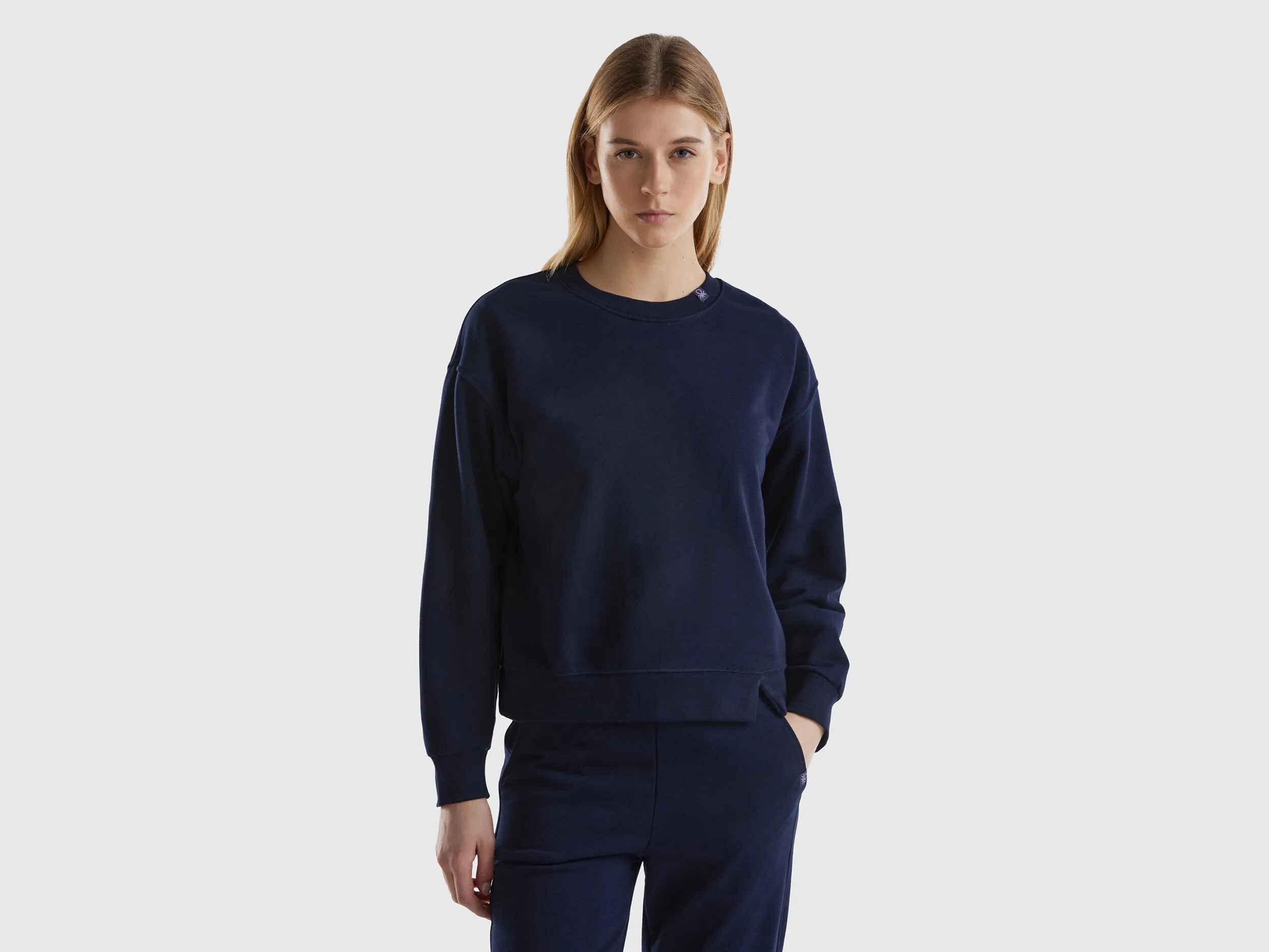 Sudadera de algodón mixto