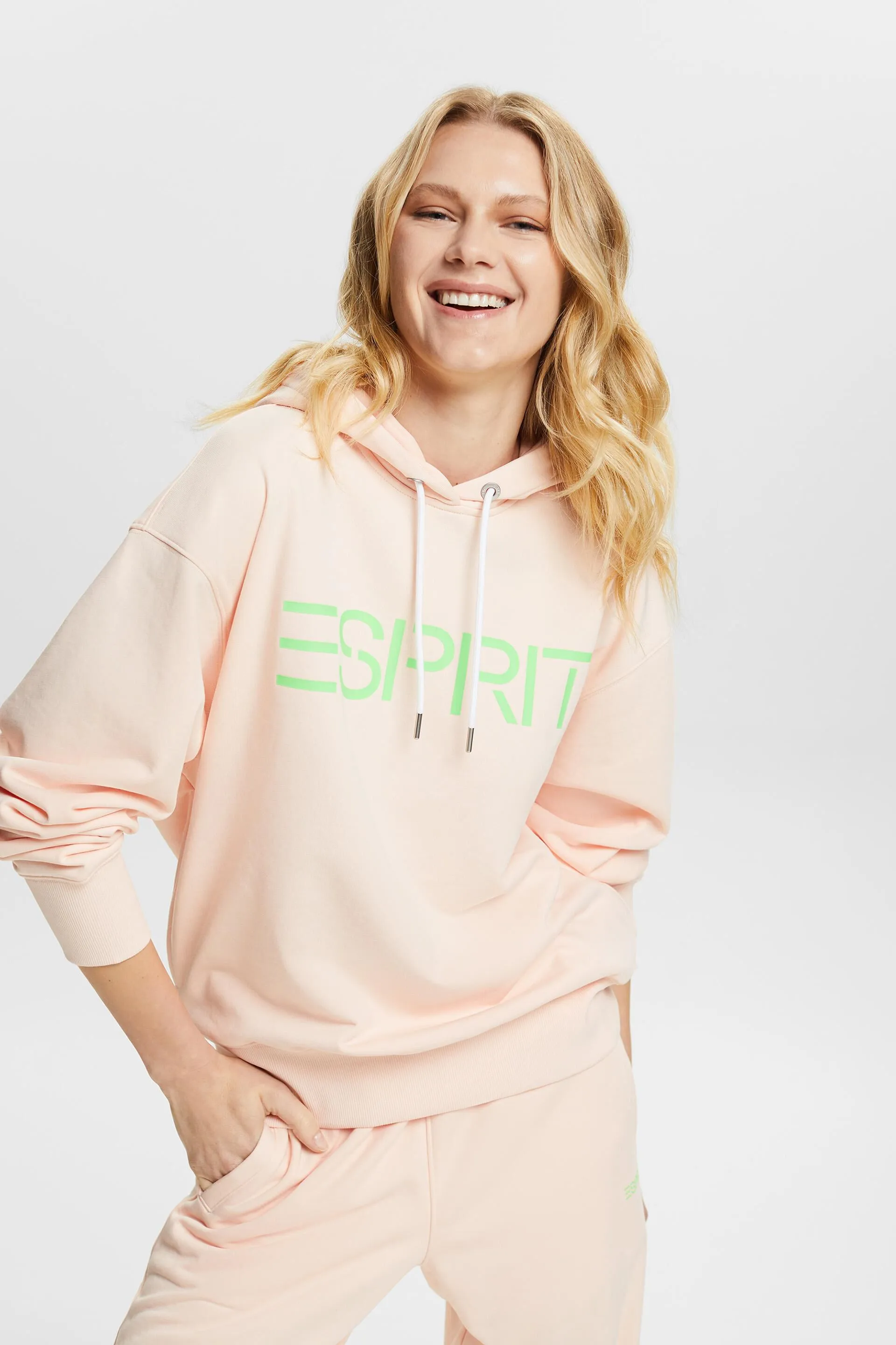 Sudadera de rizo con logotipo
