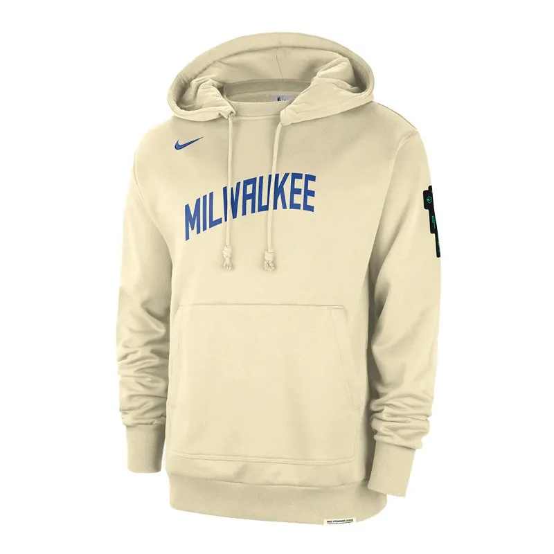 SUDADERA MILWAUKEE BUCKS STANDARD ISSUE CITY EDITION 2324 HOODIE (JUNIOR)