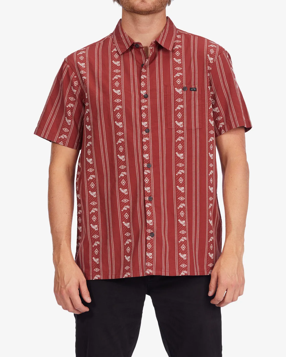 Sundays Jacquard Short Sleeve Shirt
