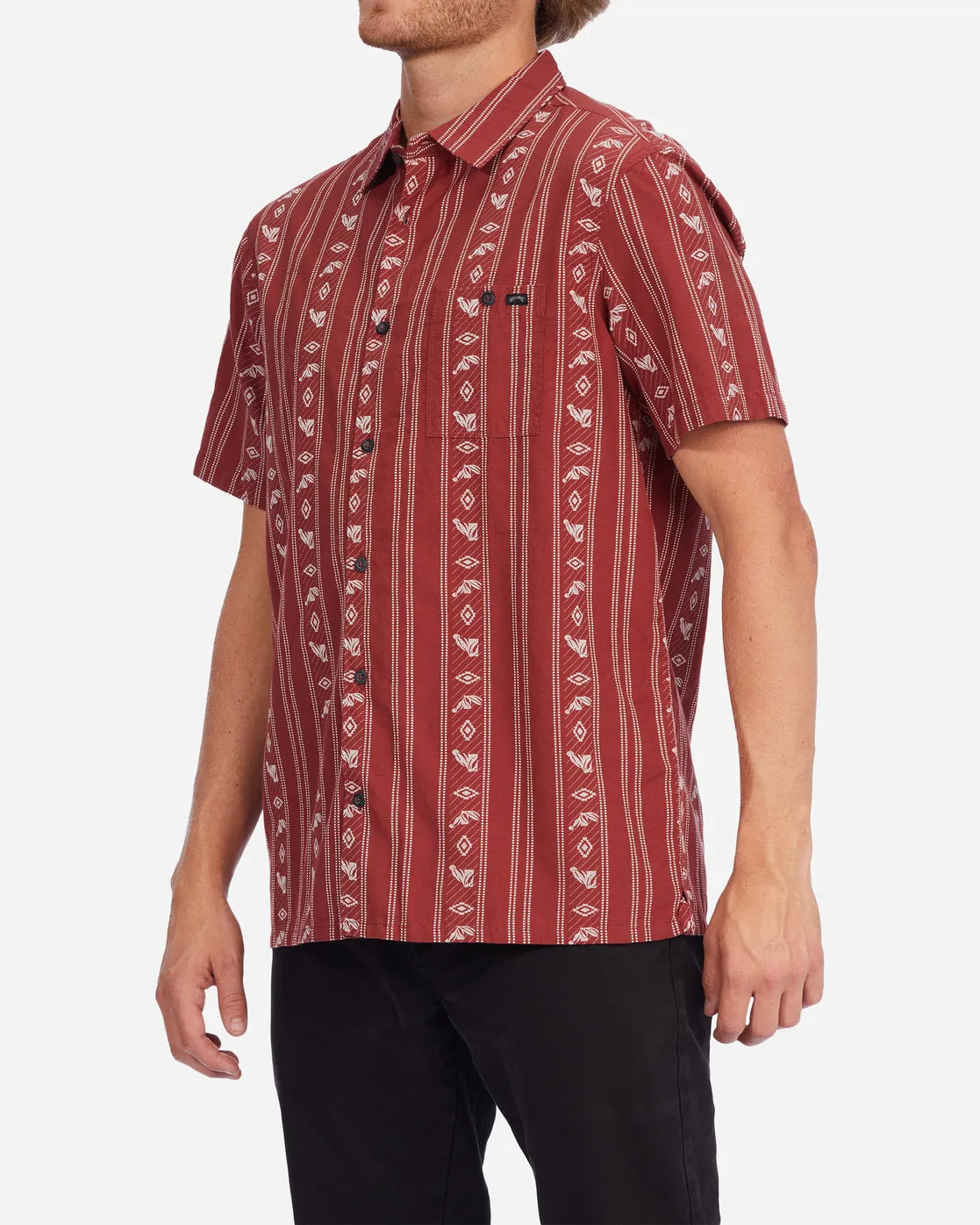Sundays Jacquard Short Sleeve Shirt