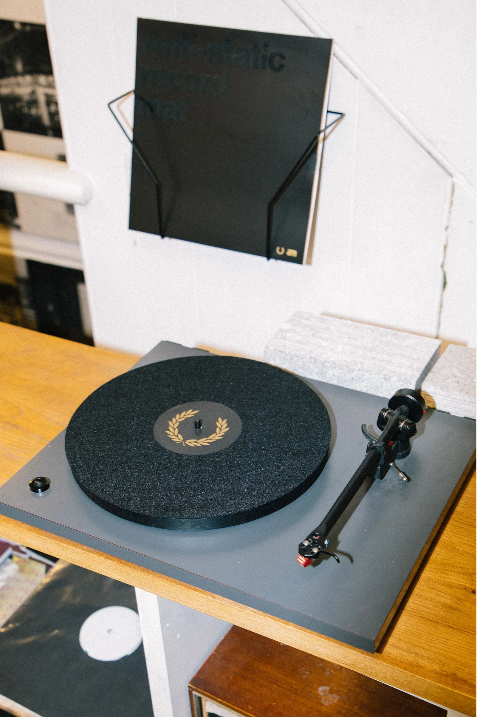 Tapete deslizante para vinilos