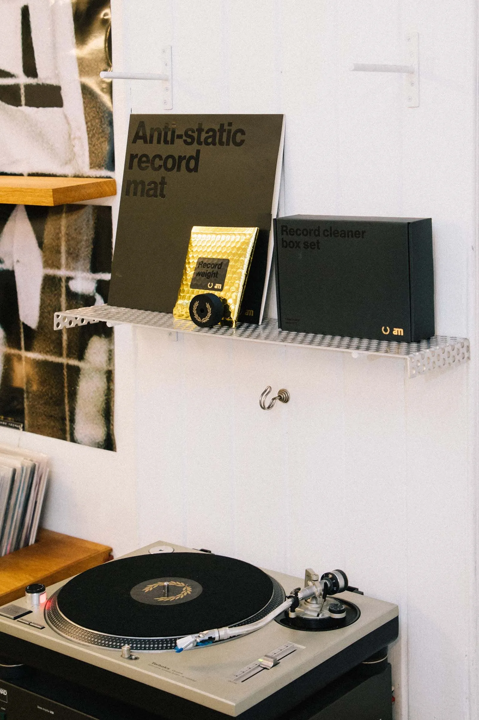 Tapete deslizante para vinilos