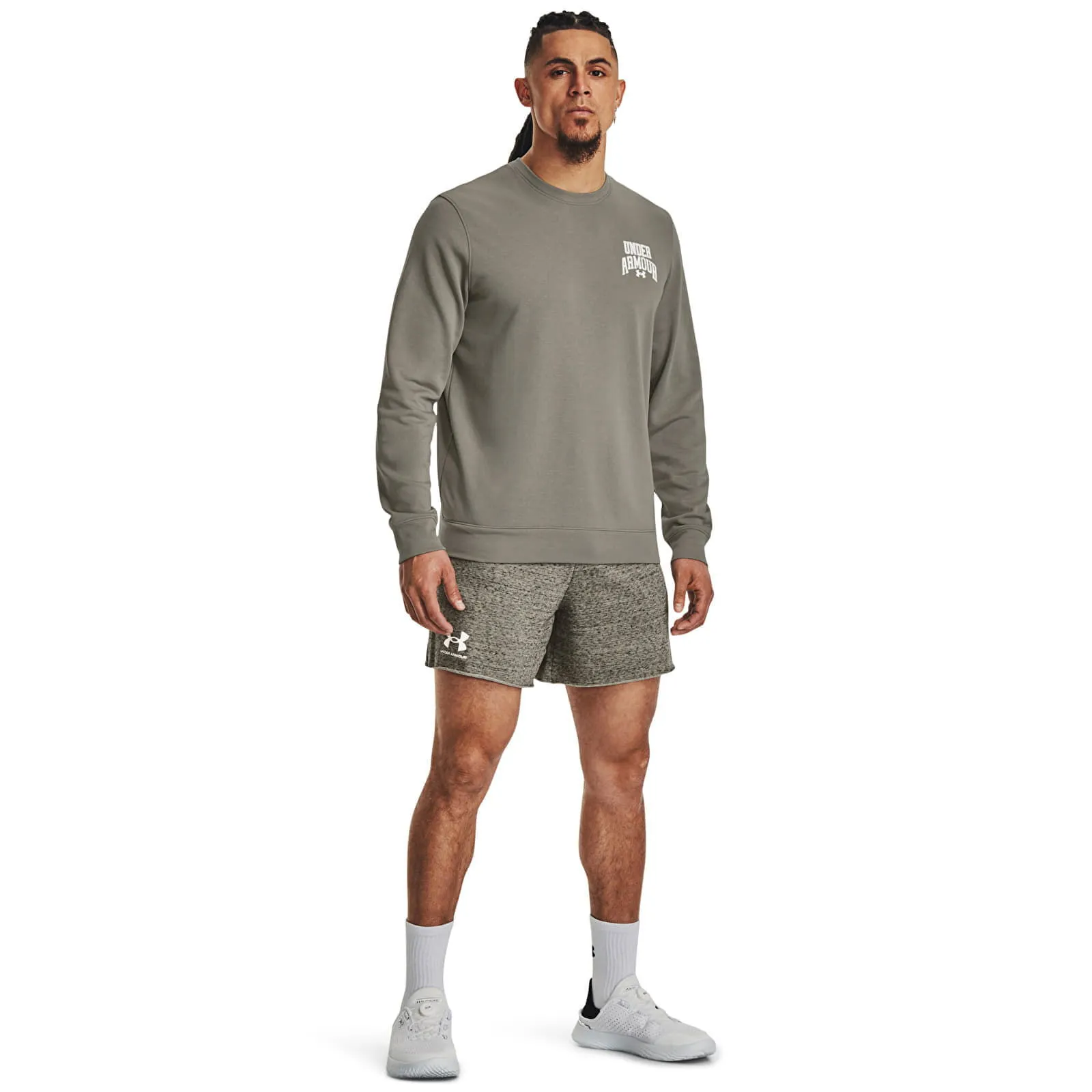 Under Armour Rival Terry Graphic Crewneck
