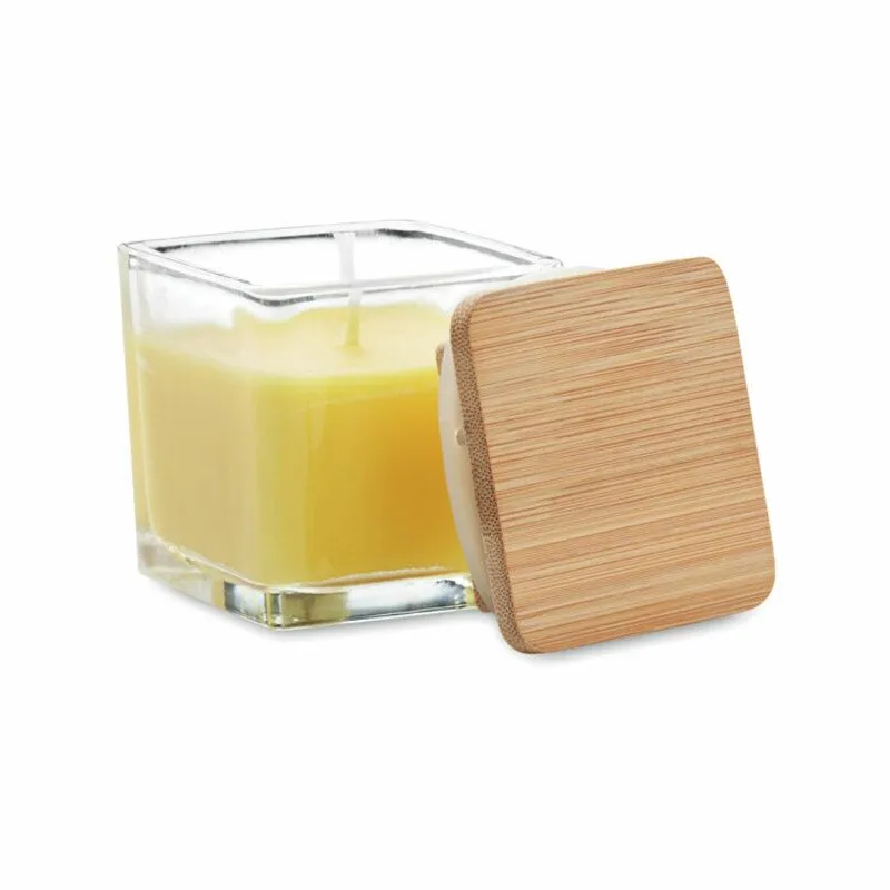 Vela de cera aromatizada Pila