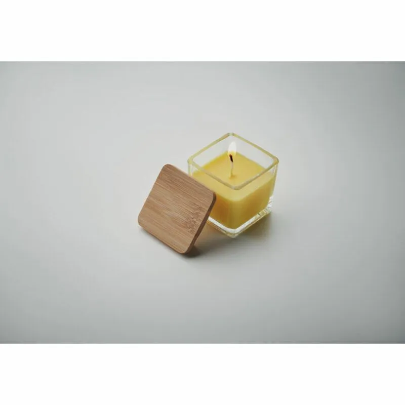 Vela de cera aromatizada Pila
