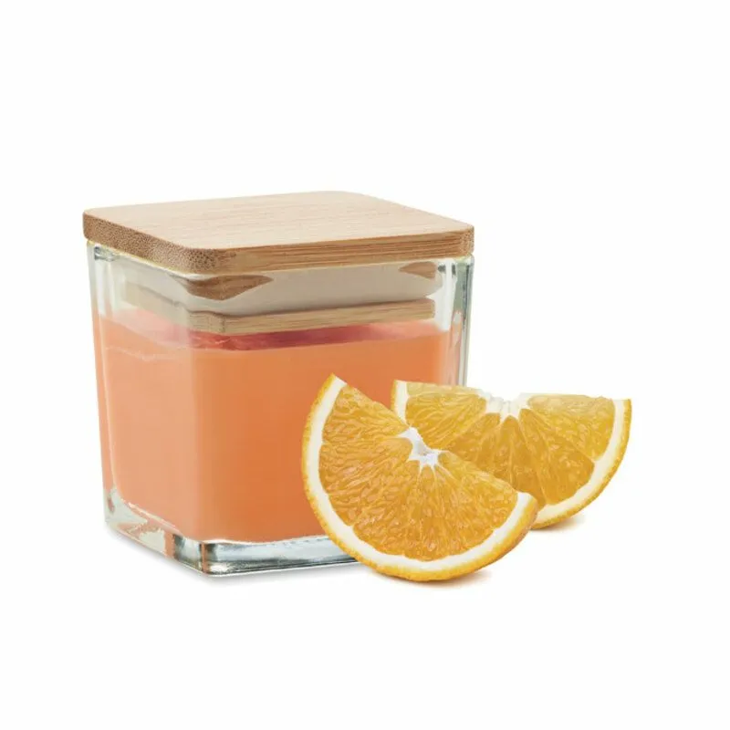 Vela de cera aromatizada Pila