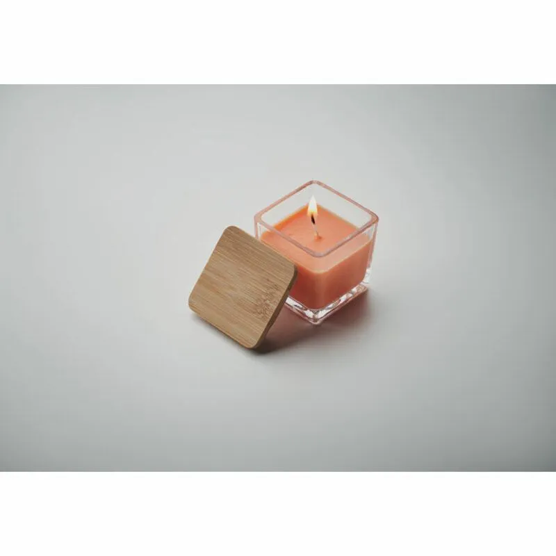 Vela de cera aromatizada Pila