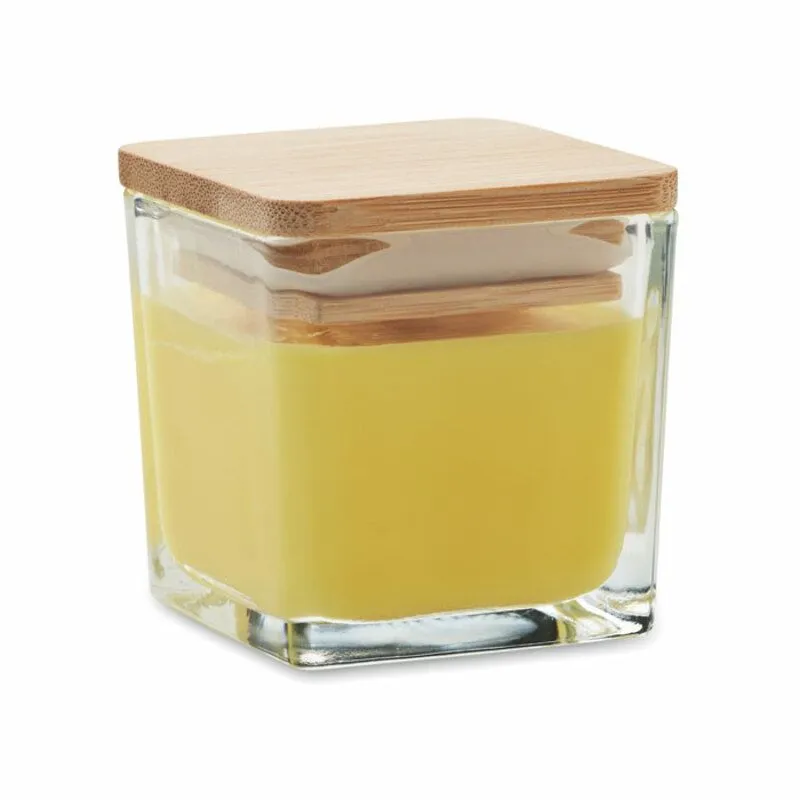 Vela de cera aromatizada Pila