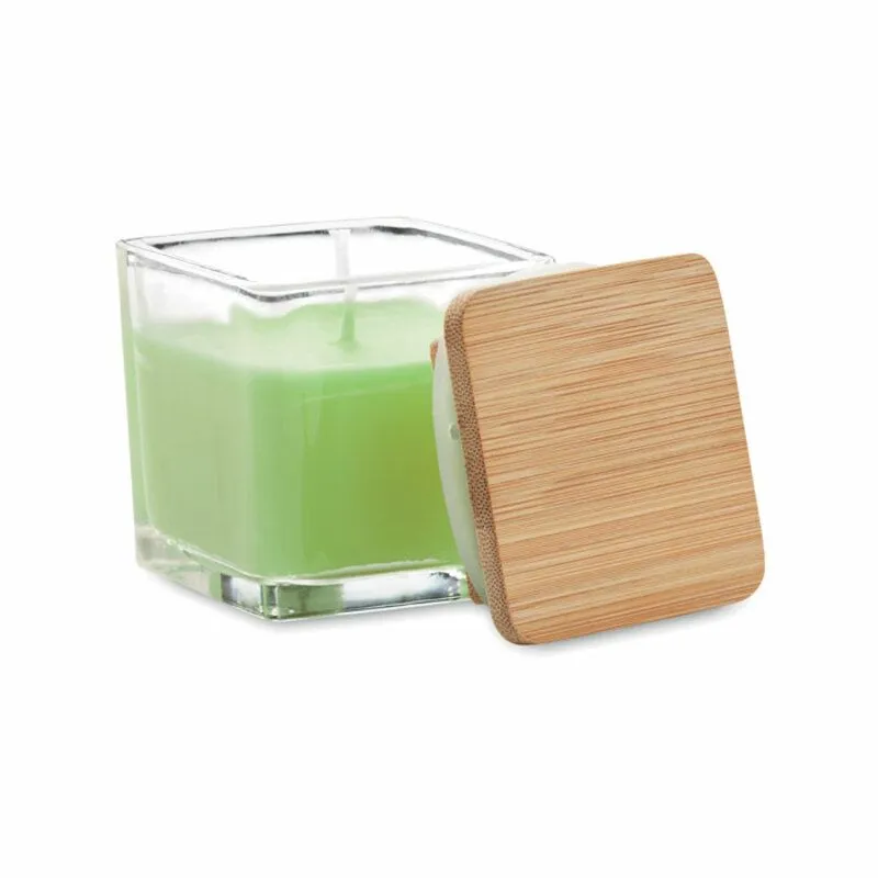 Vela de cera aromatizada Pila