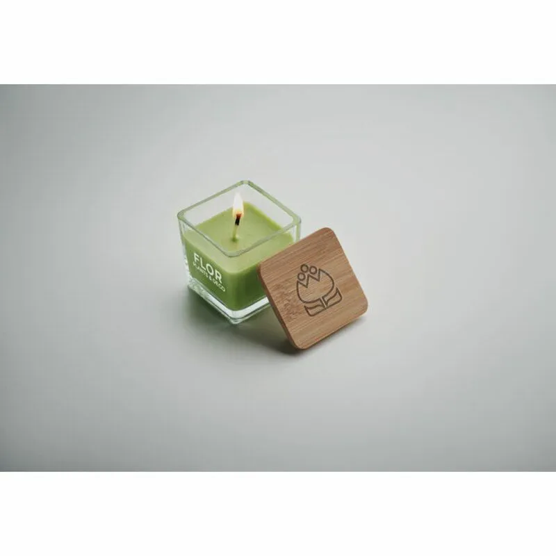 Vela de cera aromatizada Pila