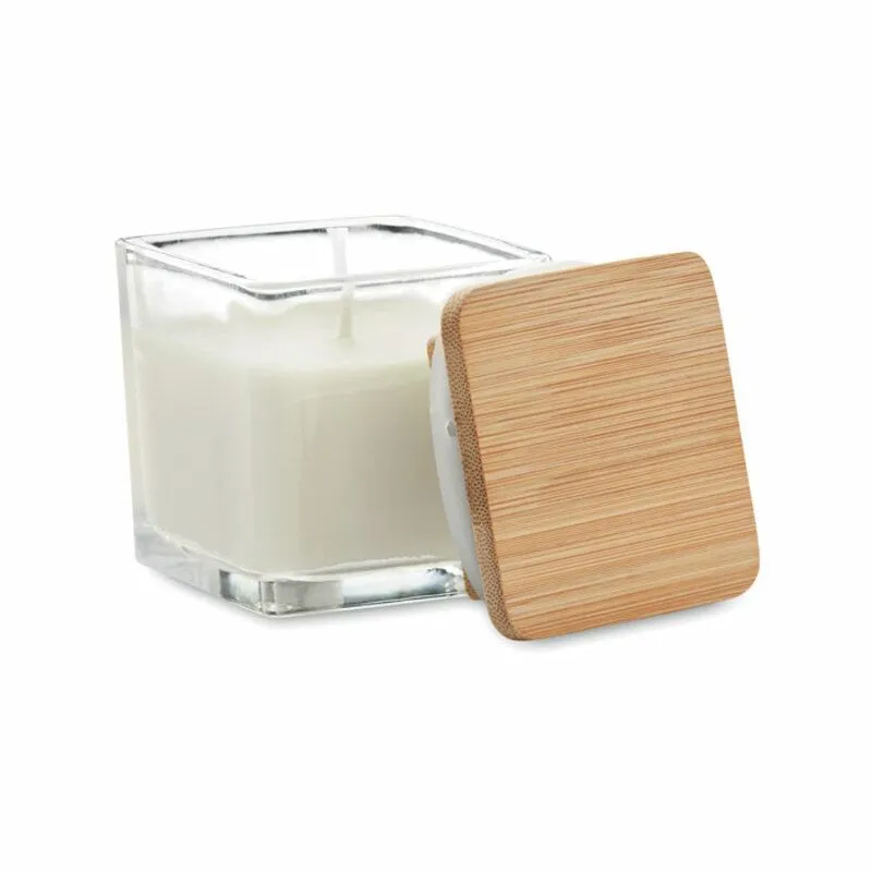Vela de cera aromatizada Pila