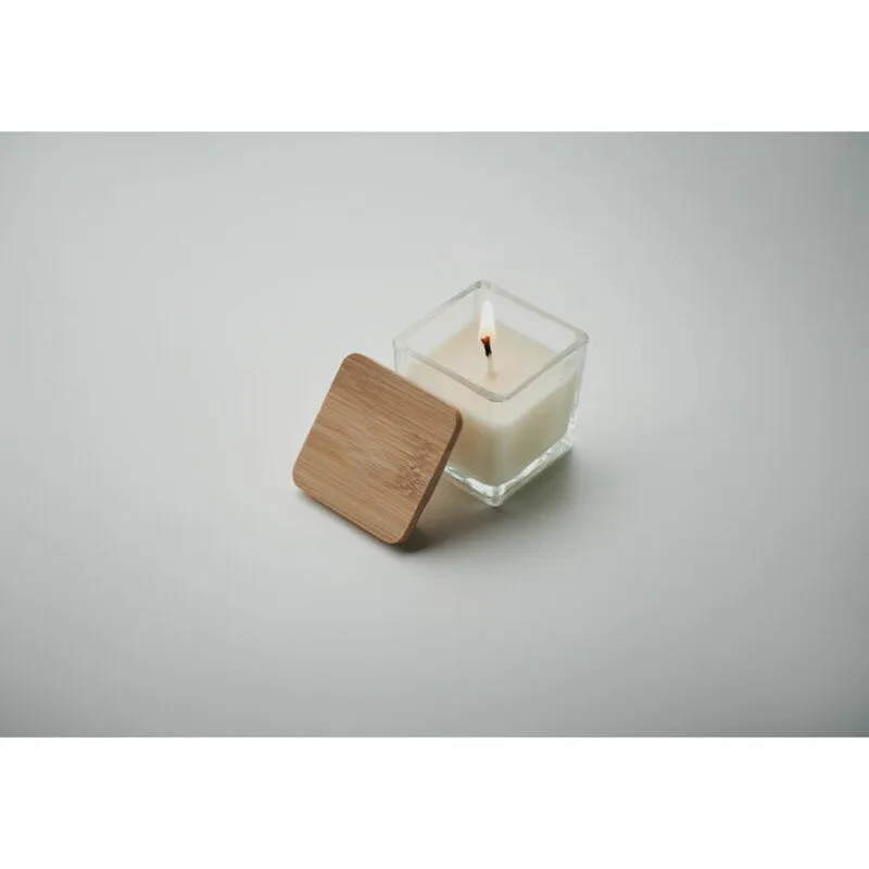 Vela de cera aromatizada Pila