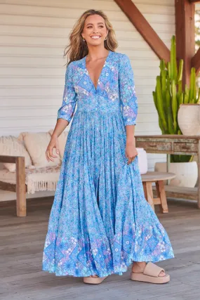 Vestido con escote en V