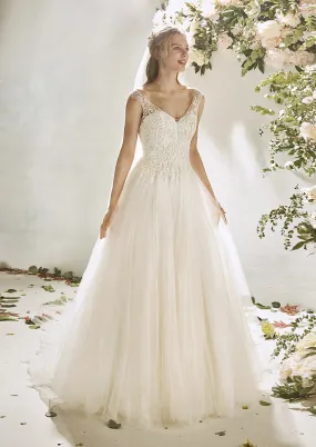 Vestido de novia estilo princesa