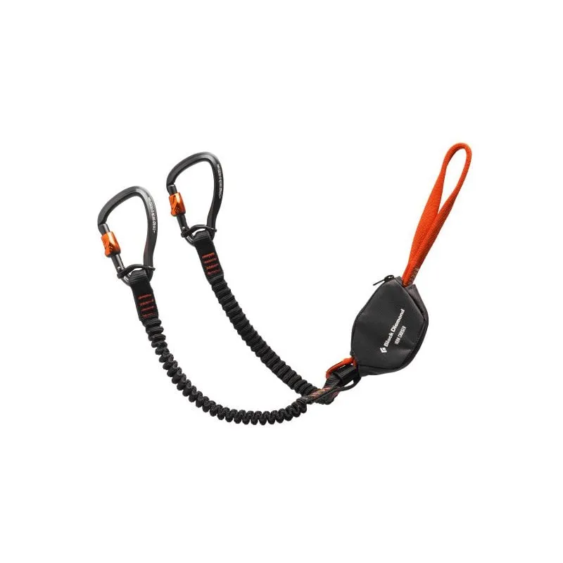 Via Ferrata Kit Black Diamond Iron Cruiser Via Ferrata Set (Pizarra Oscura)