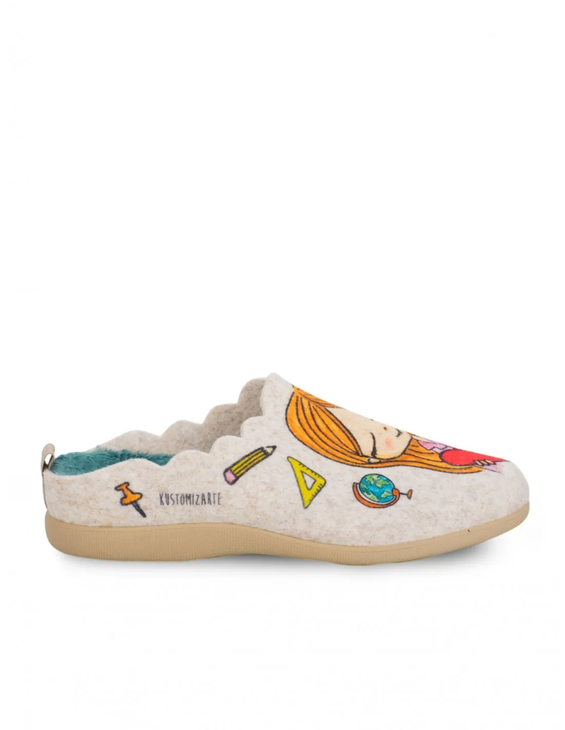 Zapatillas Casa Fieltro Maestra