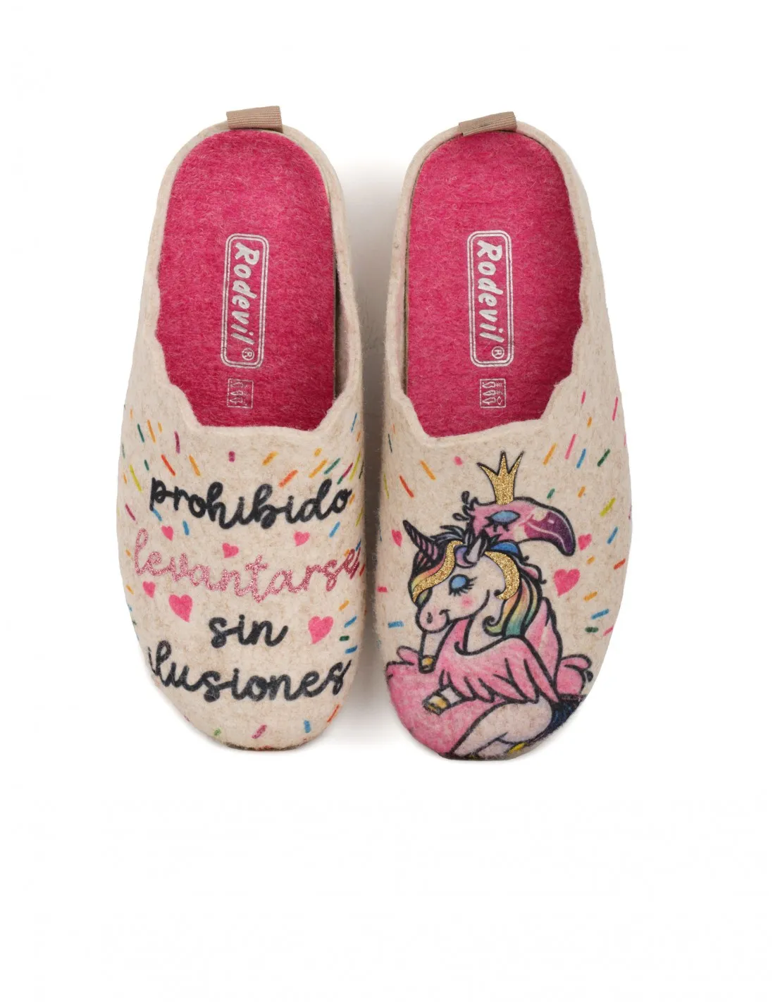 Zapatillas Casa Mensaje Ilusiones