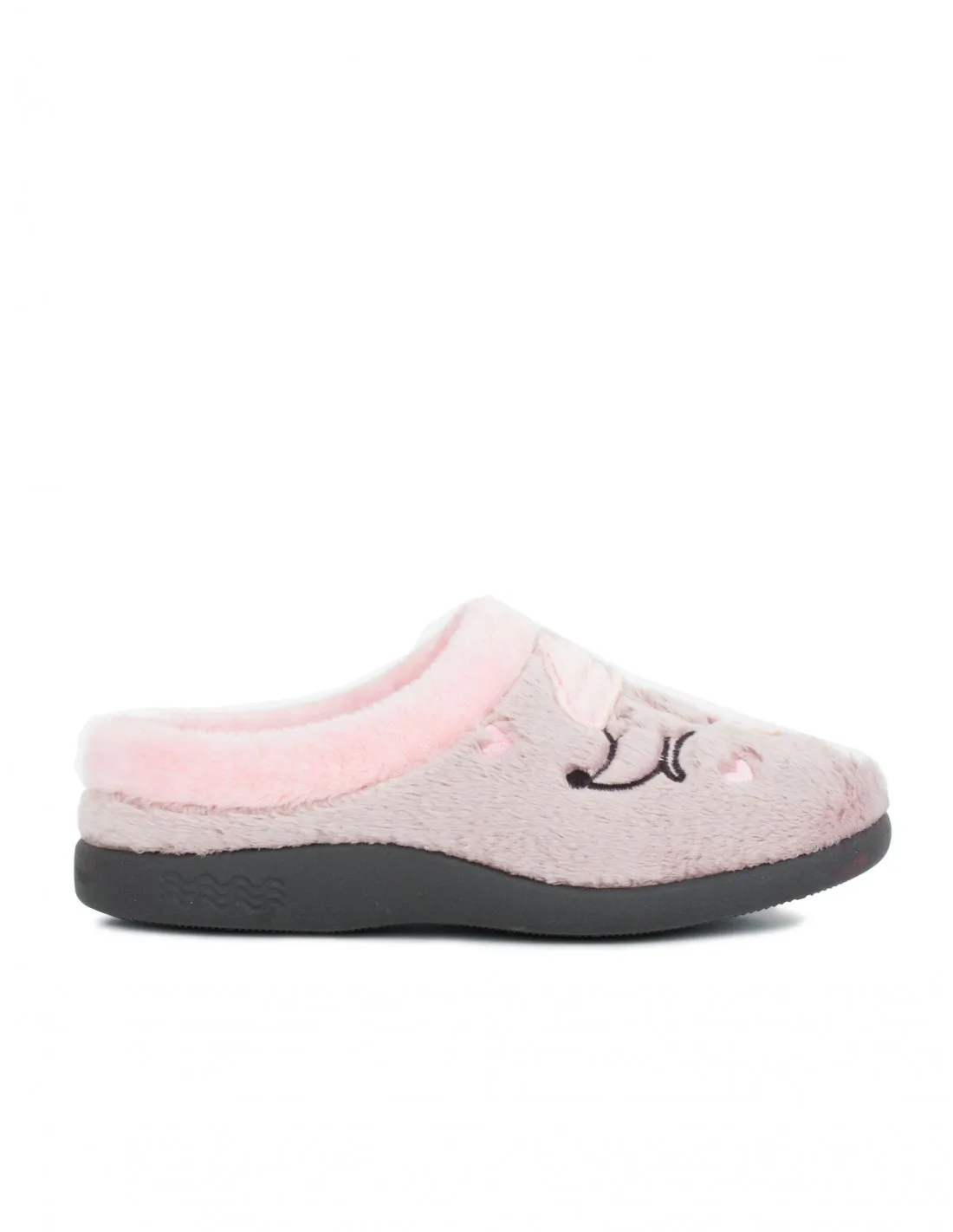 Zapatillas Casa Perro Rosa