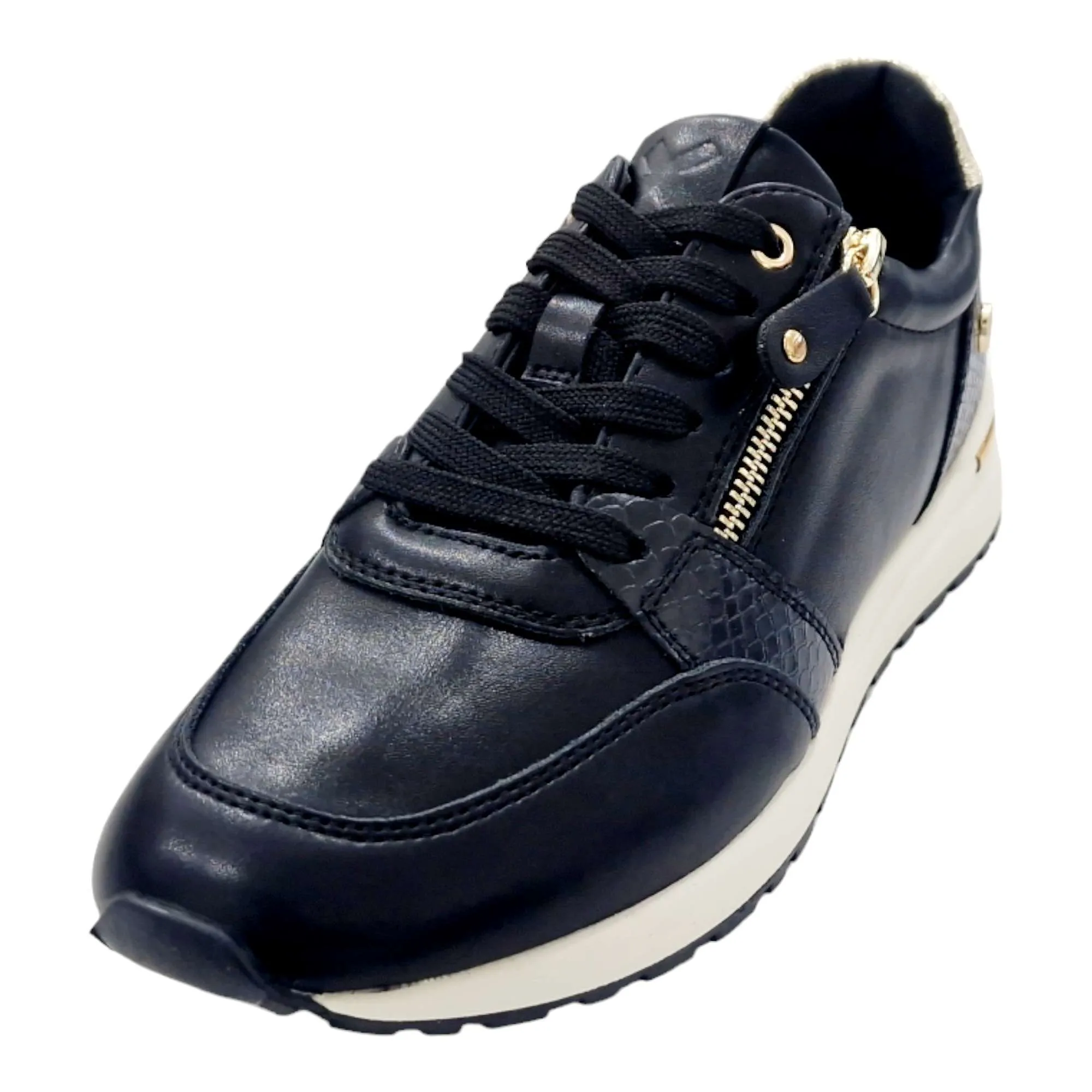 ZAPATILLAS CASUAL CREMALLERA XTI MUJER NEGRO