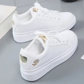 Zapatillas deportivas blancas para mujer