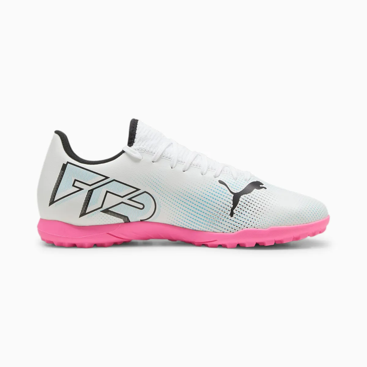 Zapatillas Futbolito Hombre Puma Future 7 Play TT Blanco 