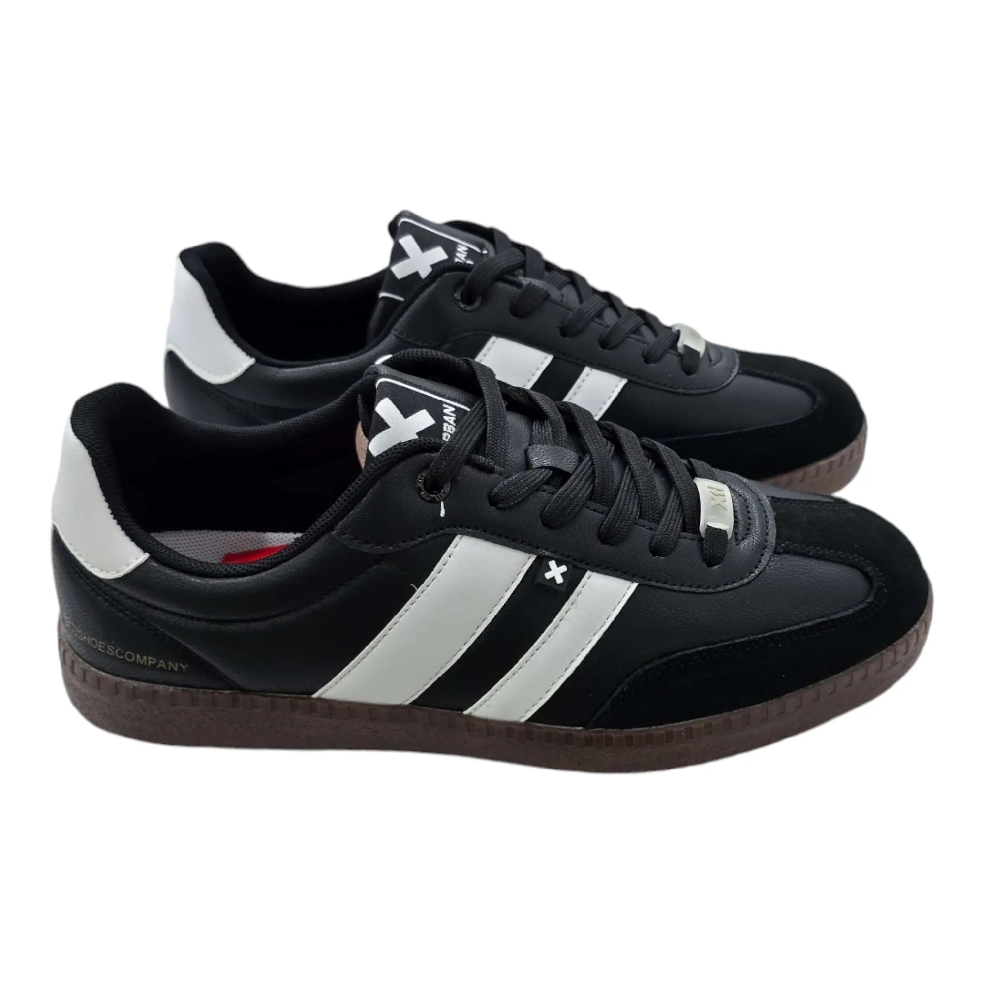 ZAPATILLAS XTI HOMBRE CASUAL DOBLE RAYA NEGRO