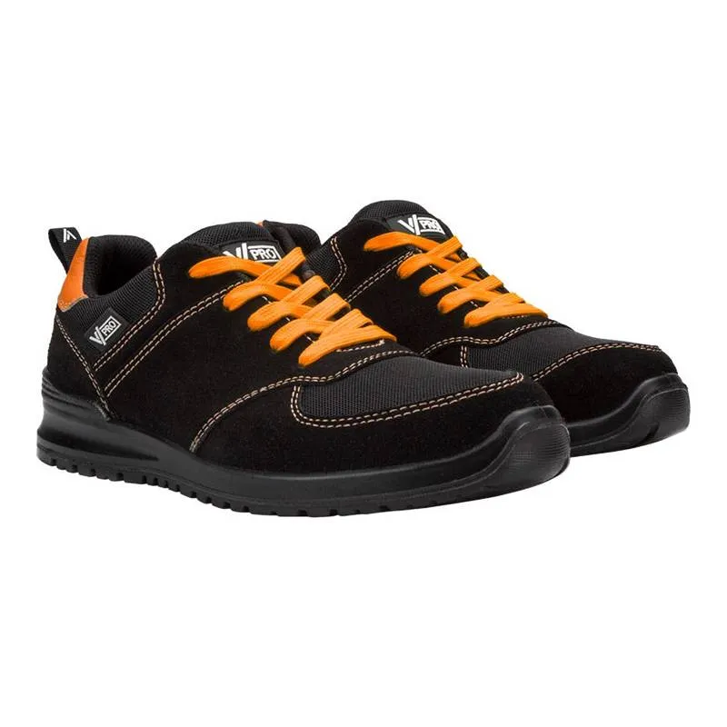 Zapato S1P serraje negro Metal Free