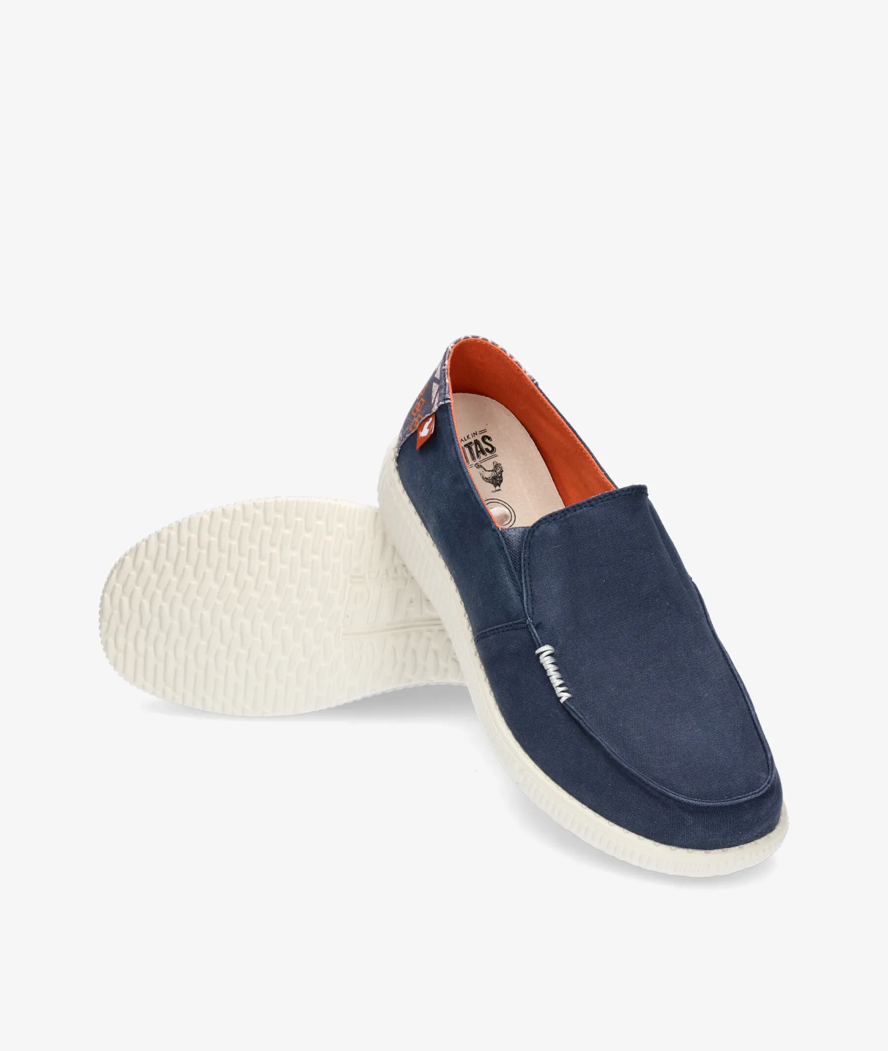 Zapatos casual Walk in Pitas WP150 INTI en azul marino