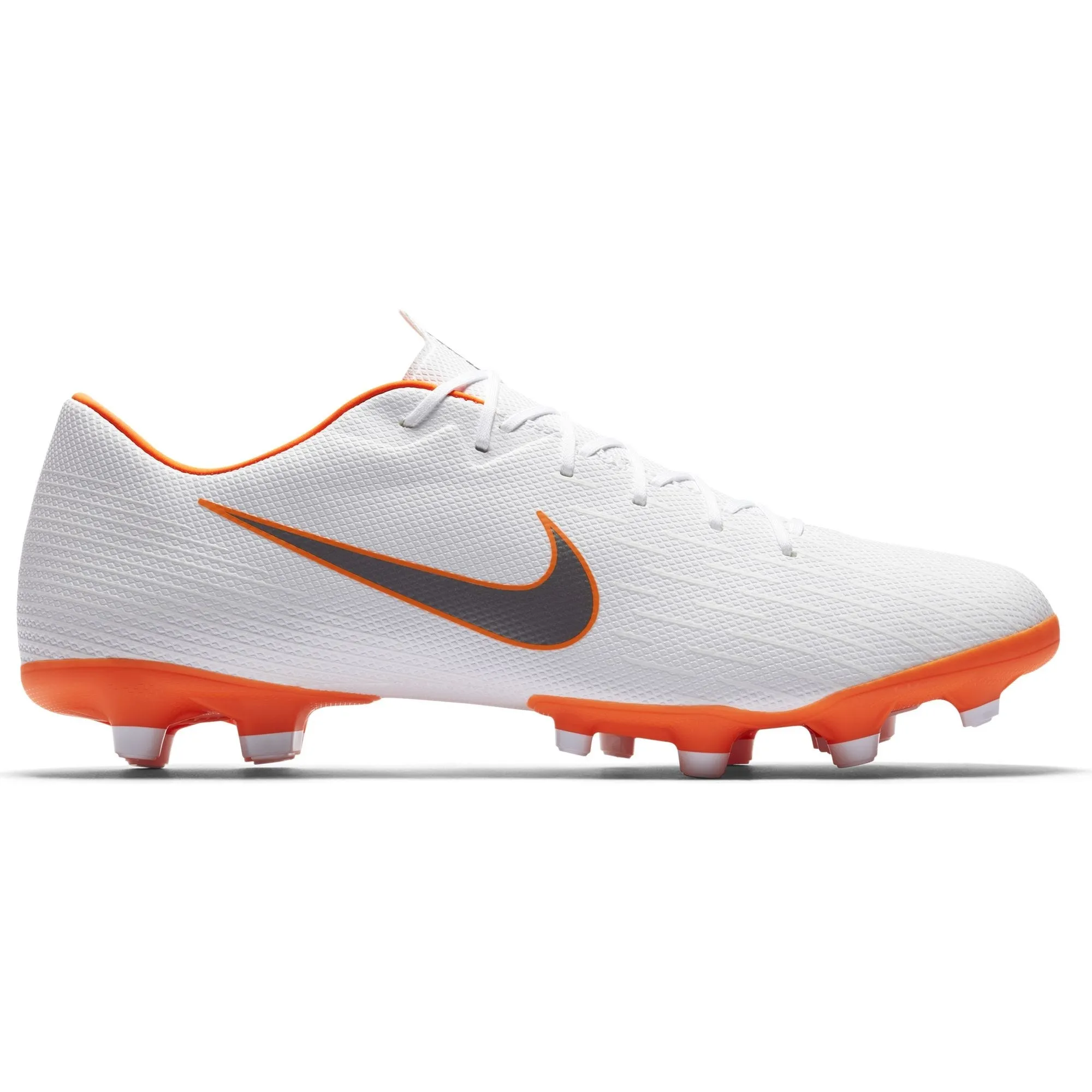 Zapatos Fútbol Hombre Nike Mercurial Vapor XII Academy FG Blanco