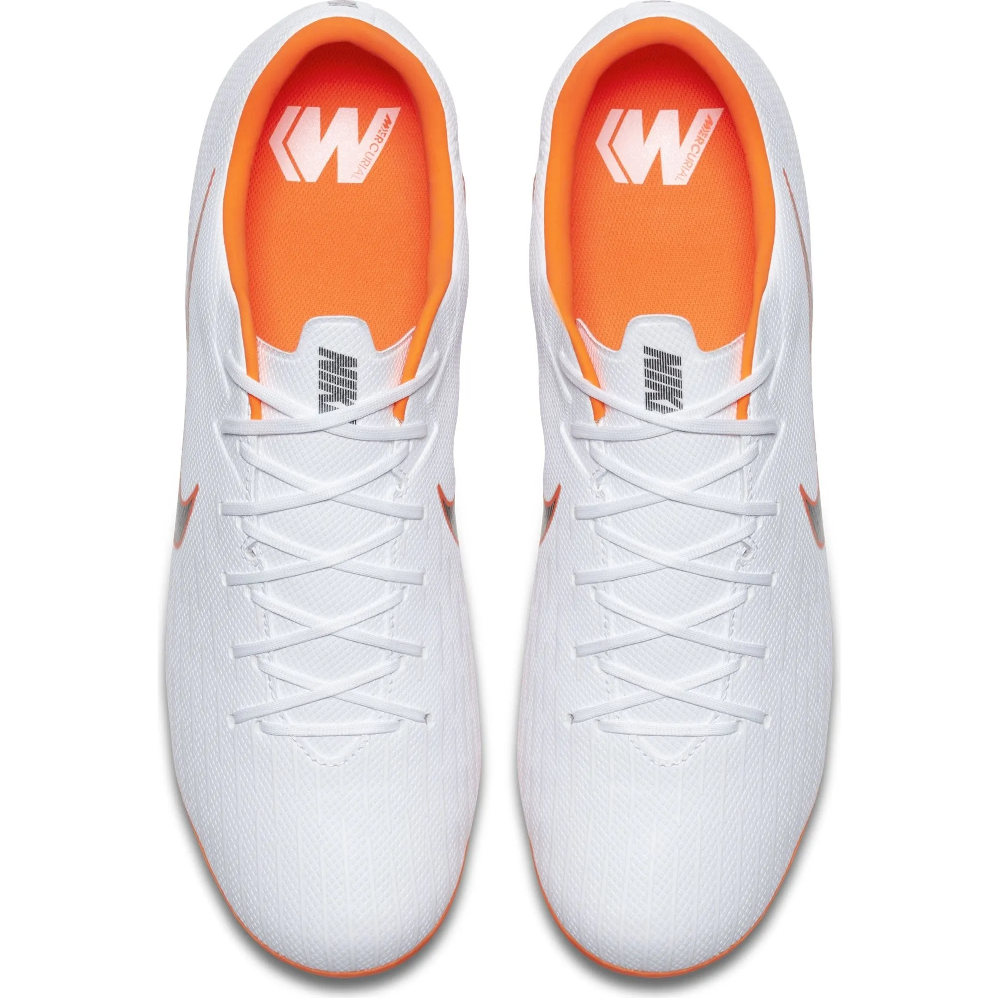 Zapatos Fútbol Hombre Nike Mercurial Vapor XII Academy FG Blanco
