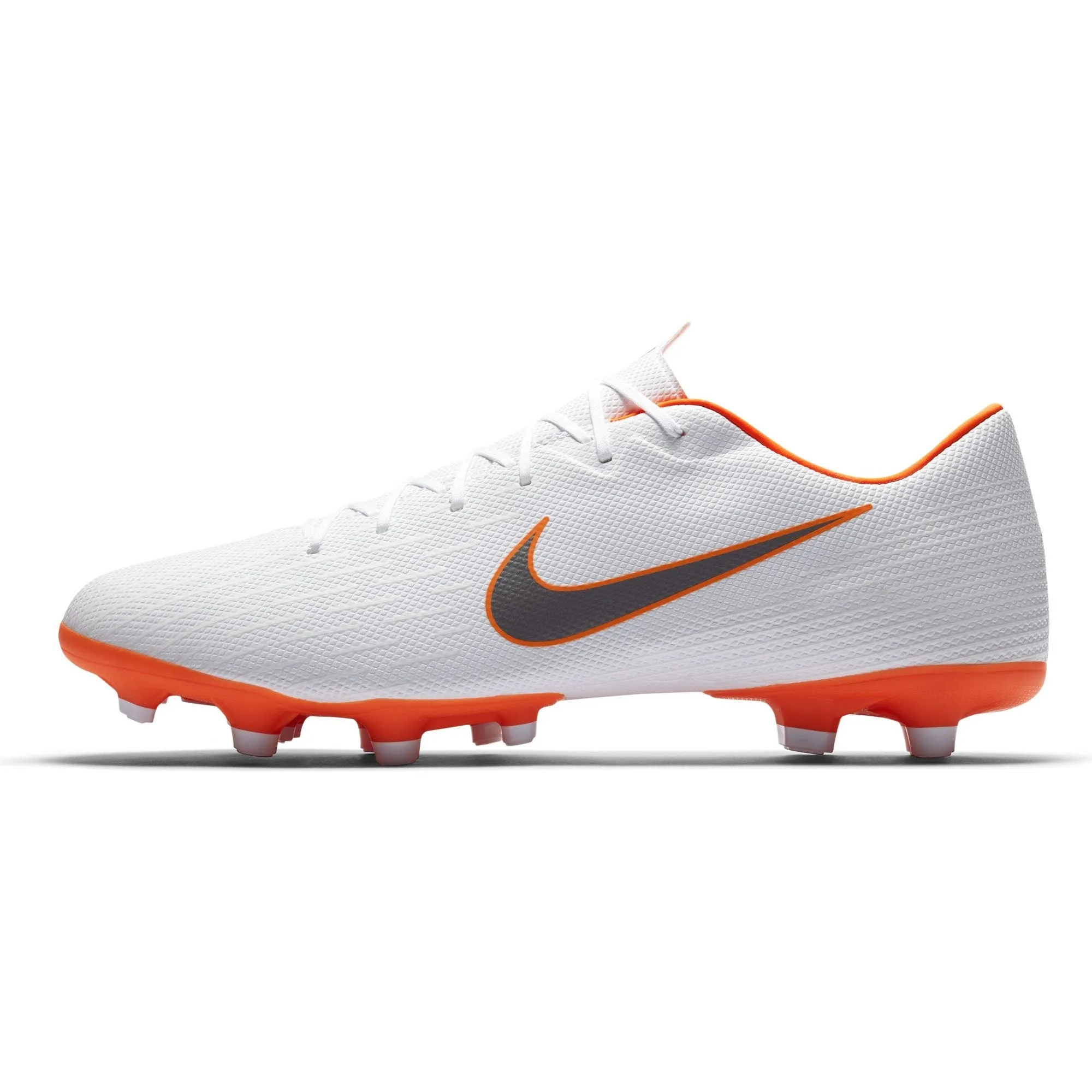 Zapatos Fútbol Hombre Nike Mercurial Vapor XII Academy FG Blanco
