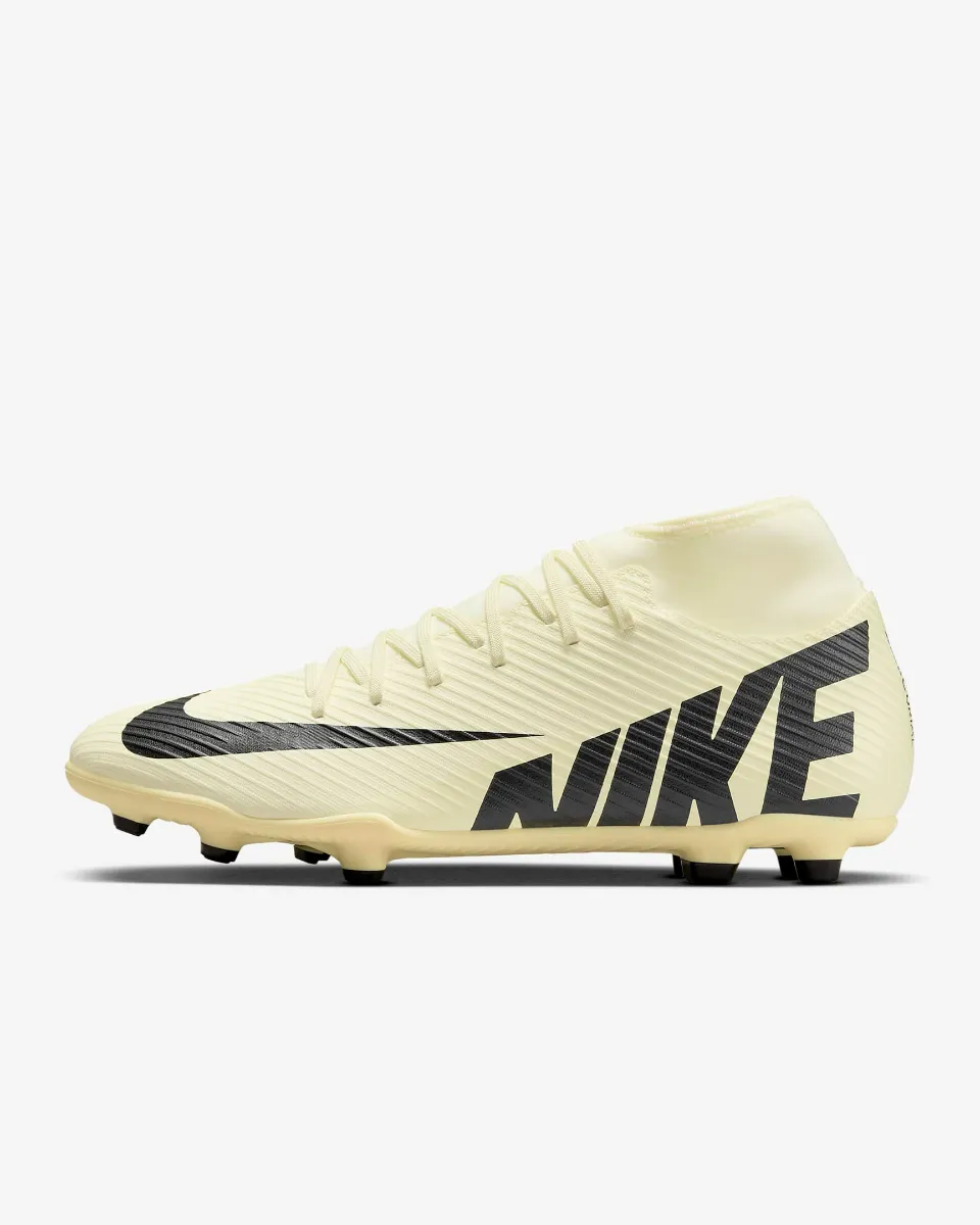 Zapatos Fútbol Hombre Nike Superfly 9 Club FM/MG Beige