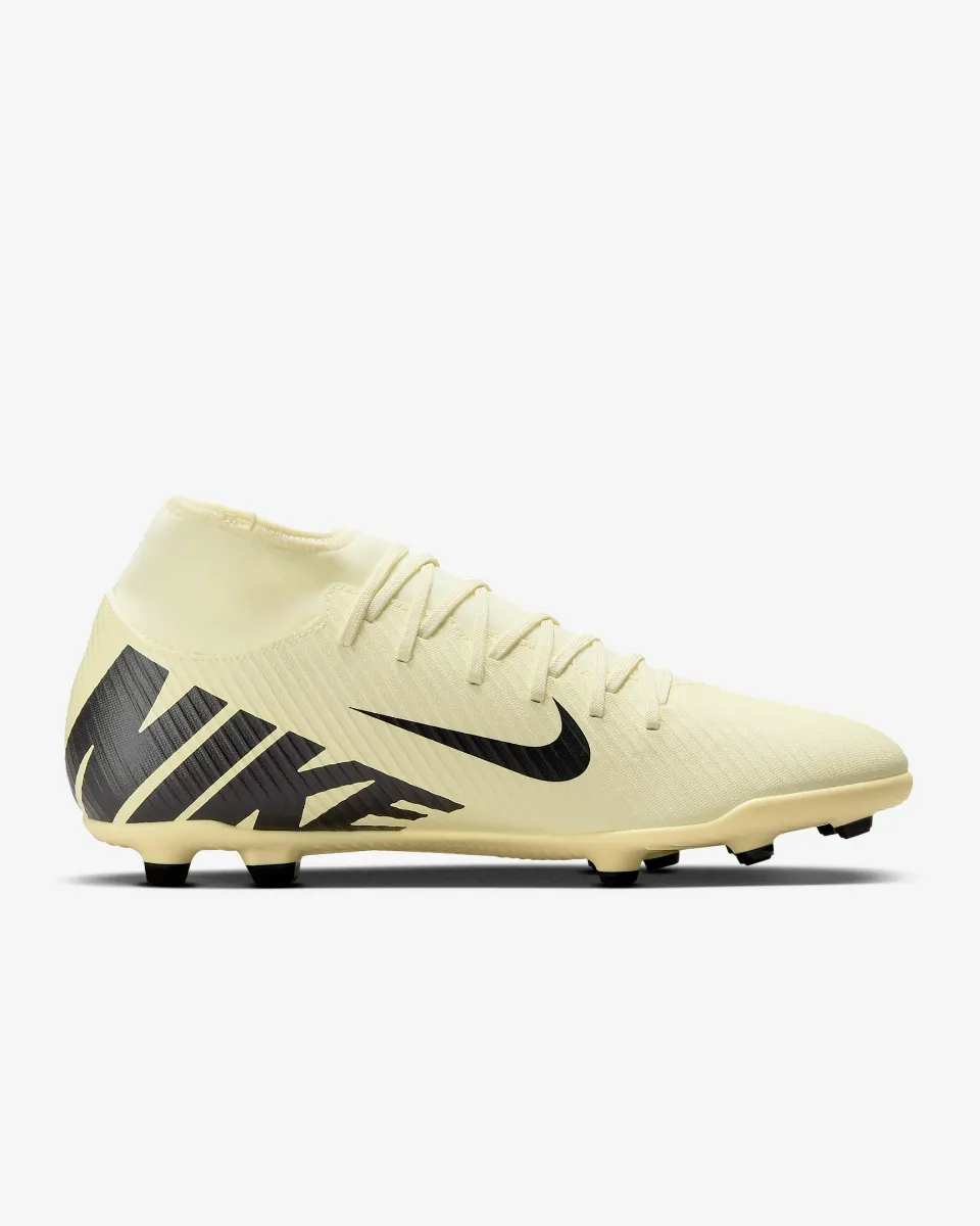 Zapatos Fútbol Hombre Nike Superfly 9 Club FM/MG Beige