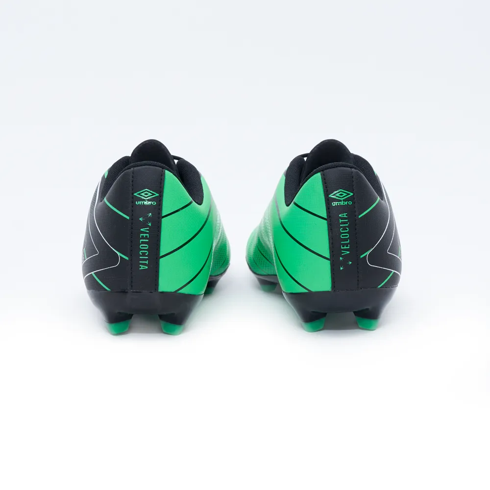 Zapatos Fútbol Hombre Umbro Velocita Elixir League FG Negr/Verde