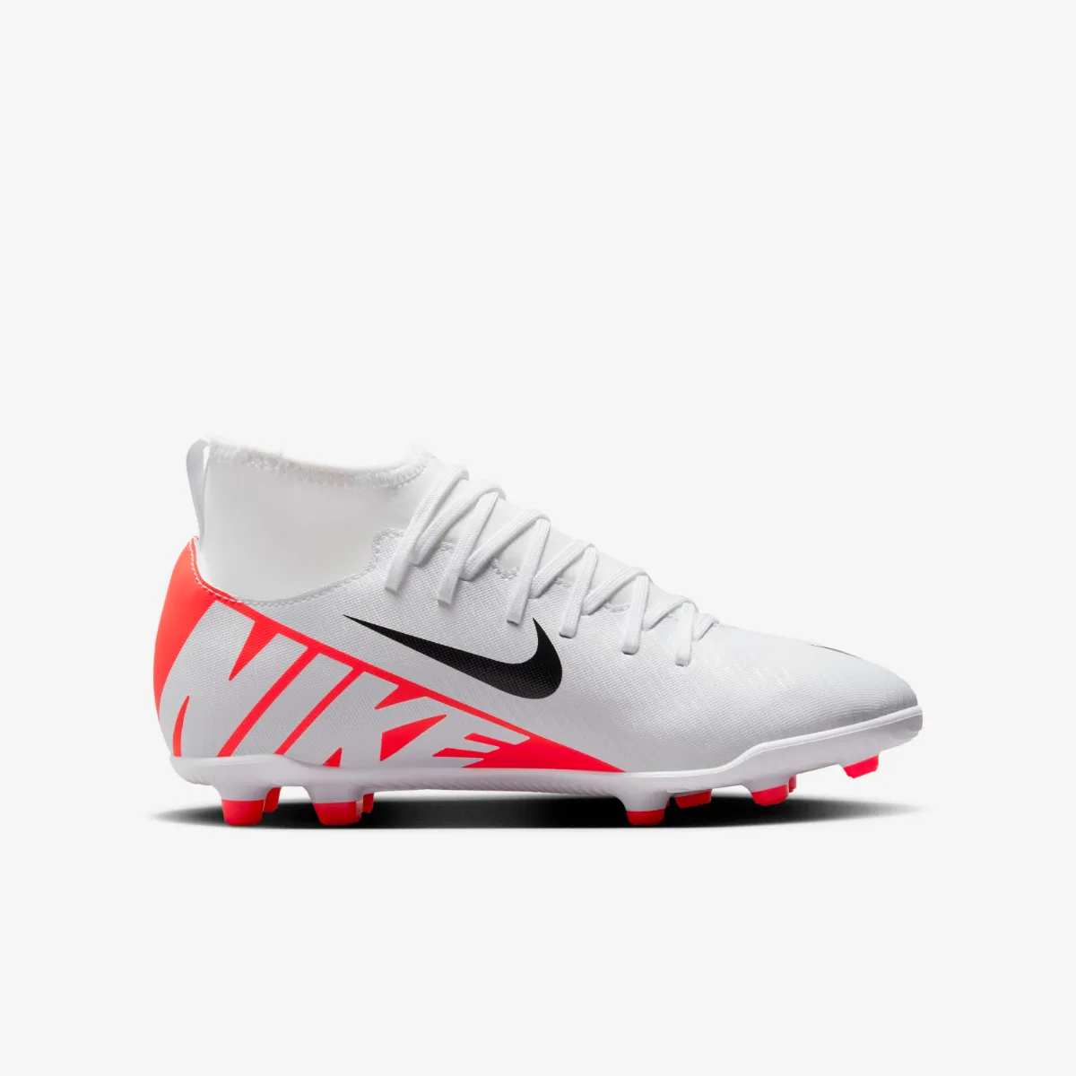 Zapatos Fútbol Niño Nike Jr Mercurial Superfly 9 Club Blanca/Coral