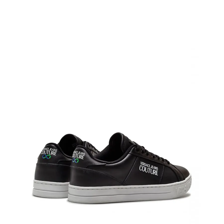 Zapatos Hombres Sneakers VERSACE JEANS COUTURE 72YA3SKE ZP097 899 Negros
