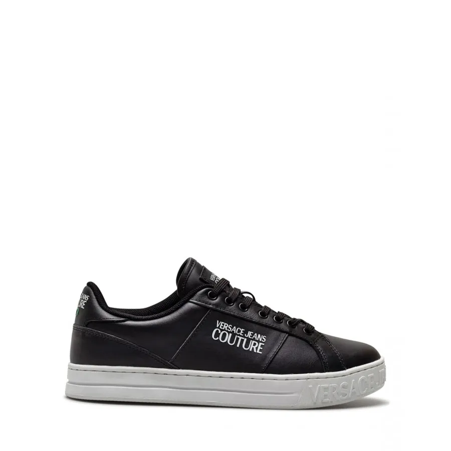 Zapatos Hombres Sneakers VERSACE JEANS COUTURE 72YA3SKE ZP097 899 Negros