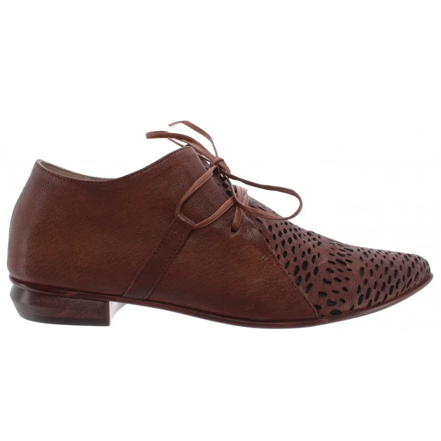 Zapatos Mujer iXOS Splonge Castano Vero Cuoio Made In Italy Nuevos