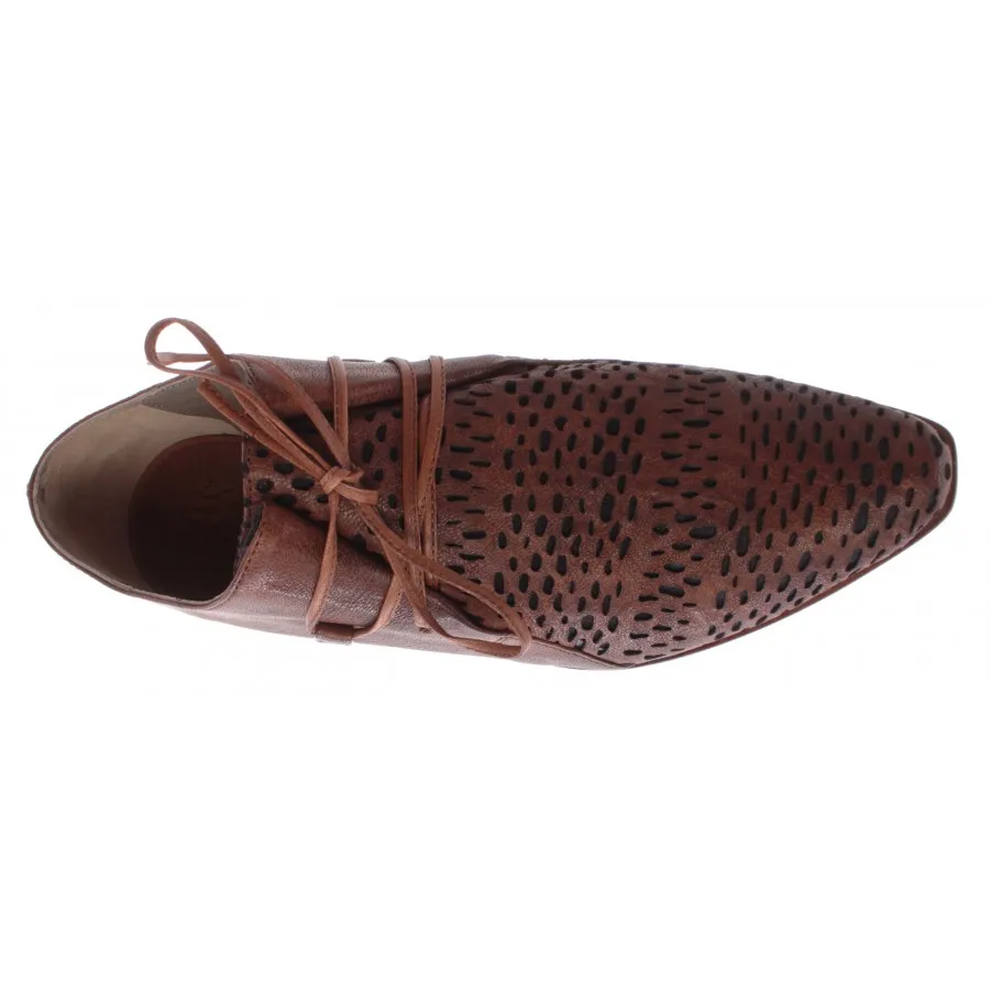 Zapatos Mujer iXOS Splonge Castano Vero Cuoio Made In Italy Nuevos