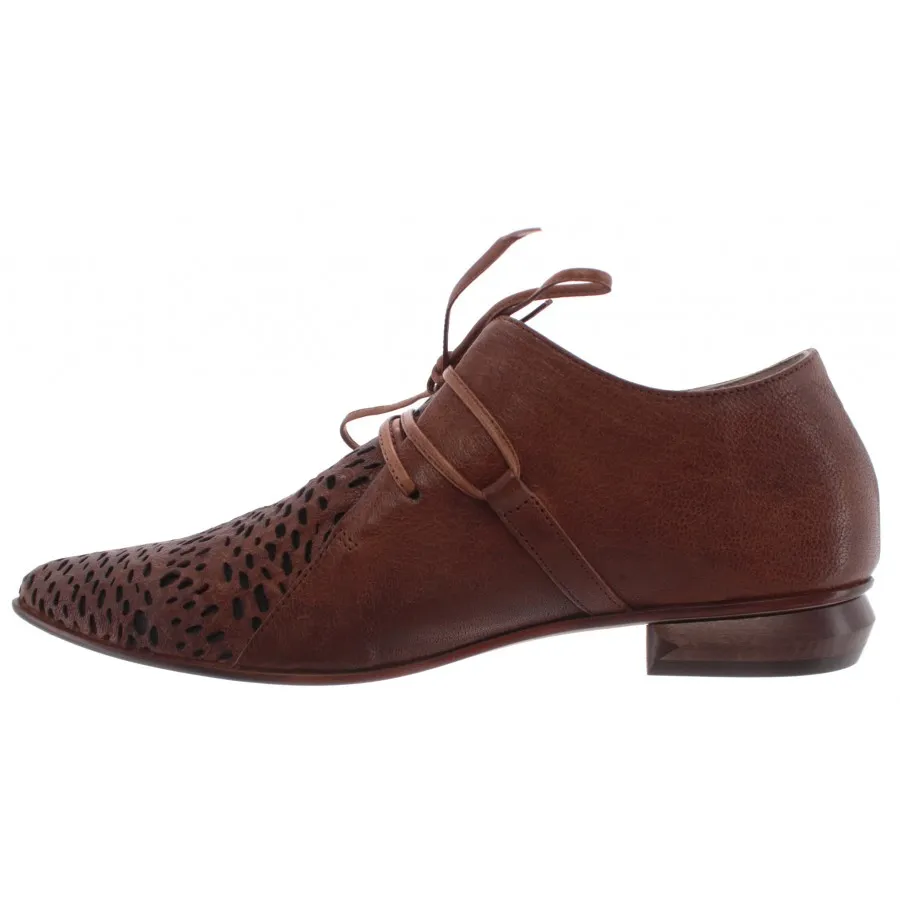Zapatos Mujer iXOS Splonge Castano Vero Cuoio Made In Italy Nuevos