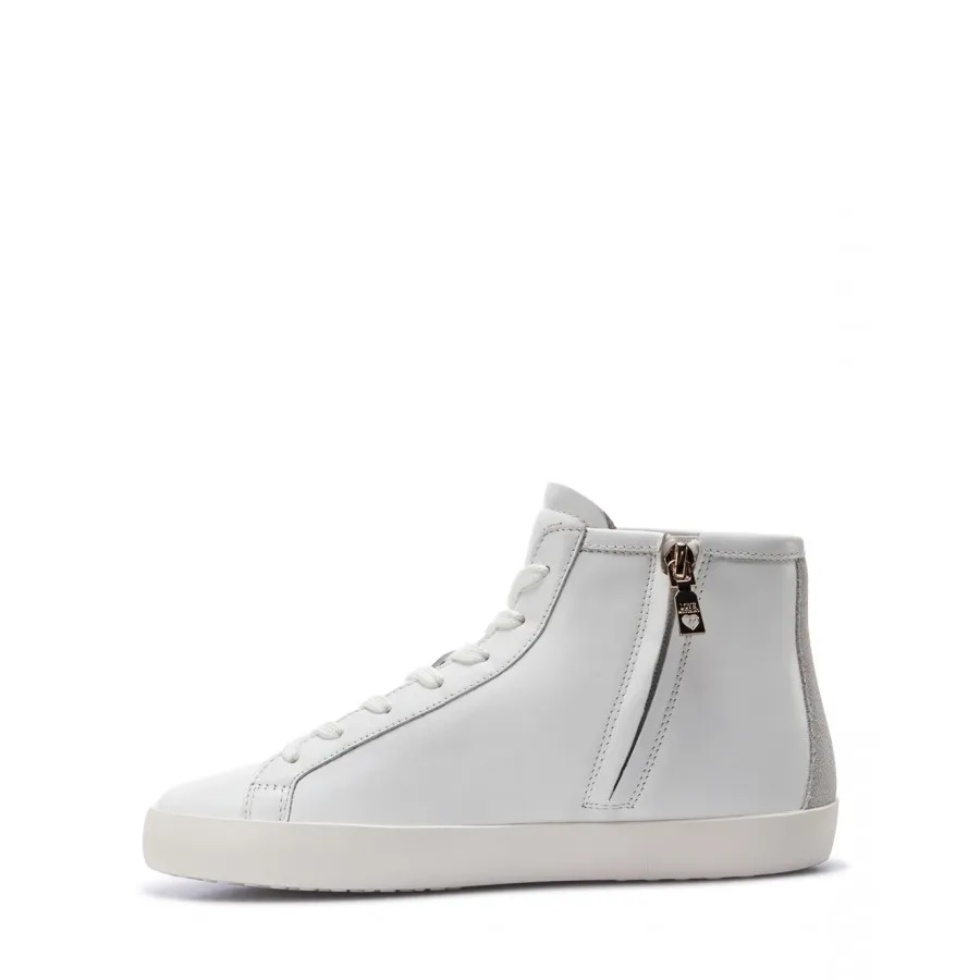 Zapatos Mujeres Sneakers LOVE MOSCHINO JA15412 Cr Ghi Rossa Blanche
