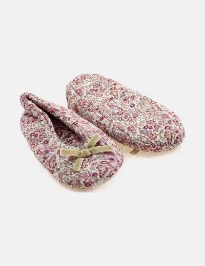 Zara Home Zapatilla antideslizante paisley